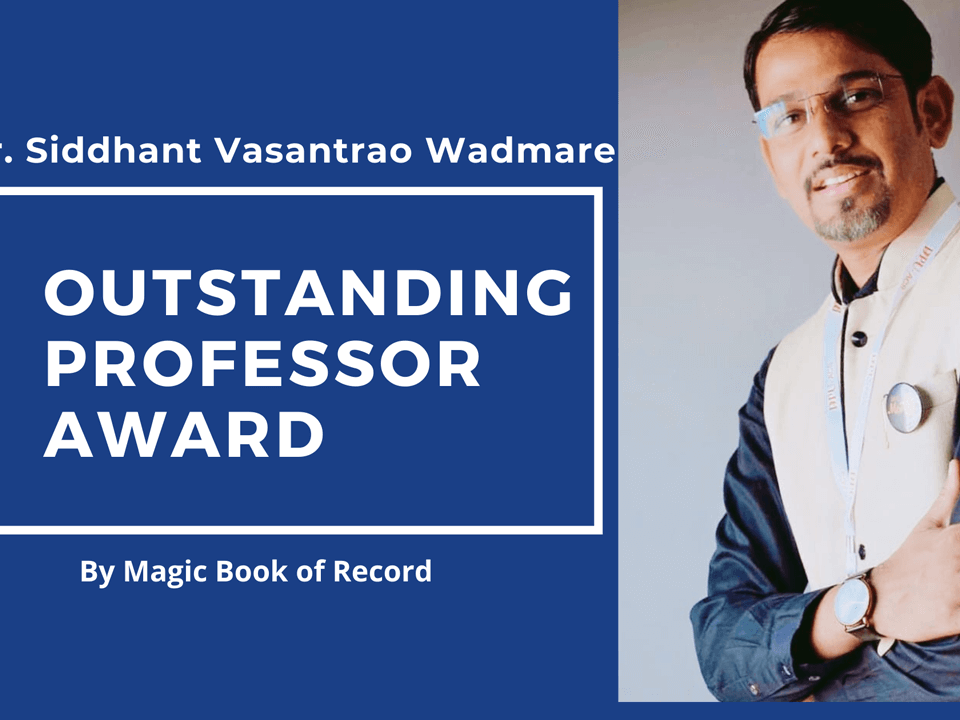Dr Siddhant Vasantrao Wadmare Maharashtra