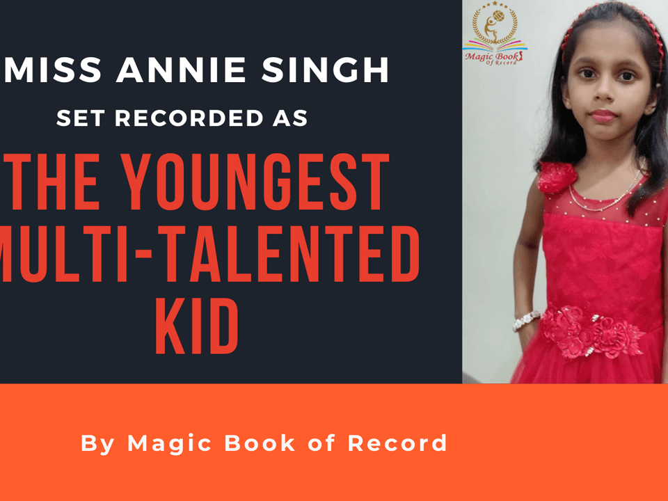 ANNIE SINGH- Magic Book of Record