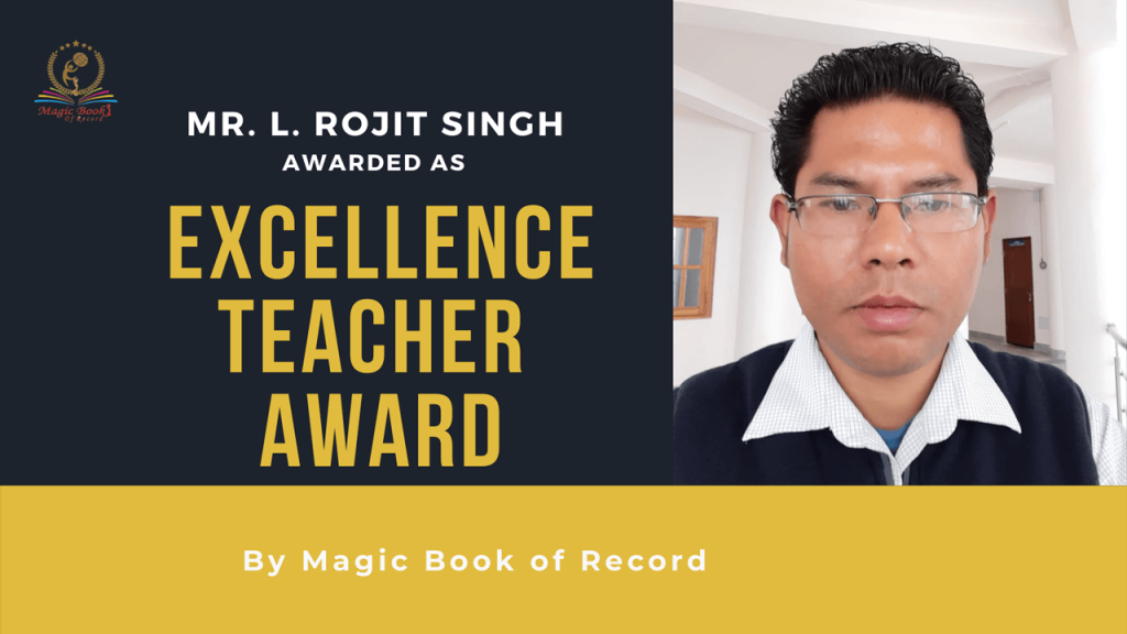 L Rojit Singh Magic Book of Record