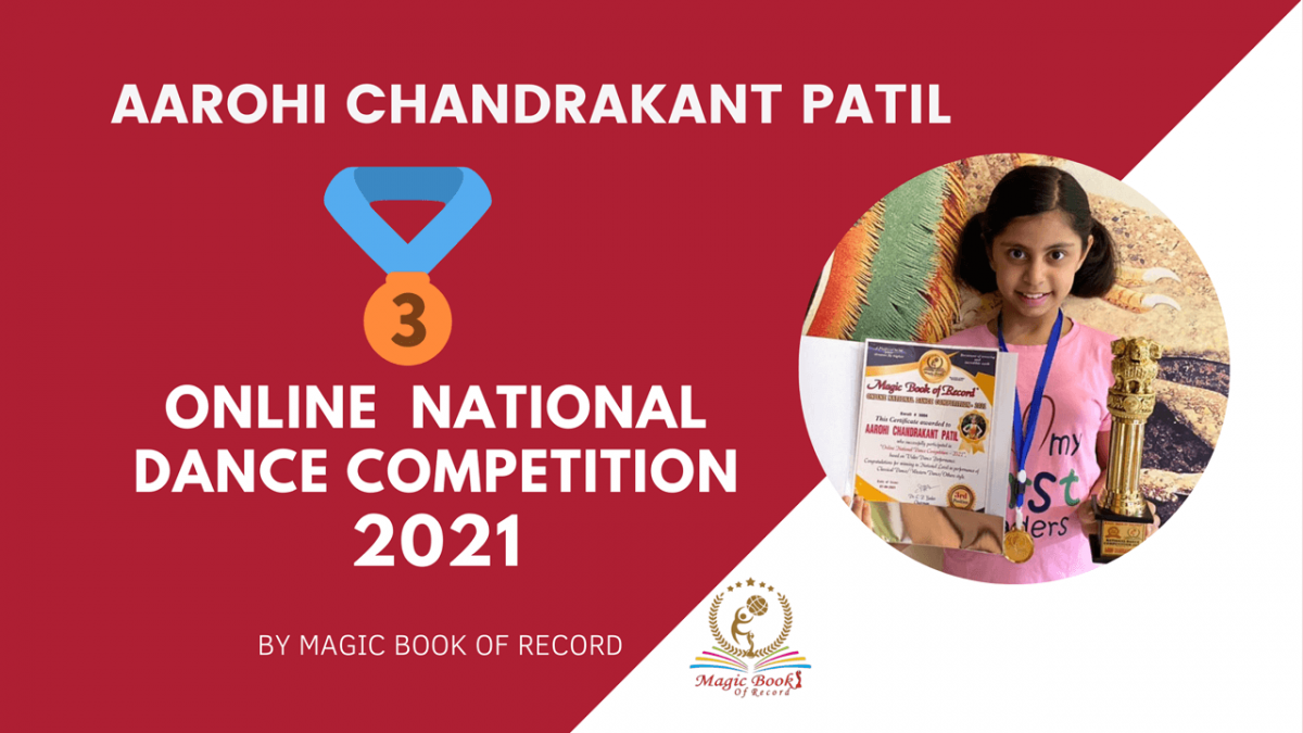 Aarohi Chandrakant Patil - Magic Book of Record