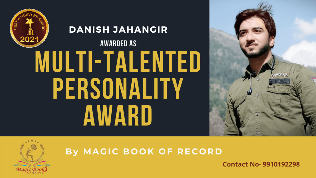 Danish Jahangir-Jammu and Kashmir-Magic Book of Record