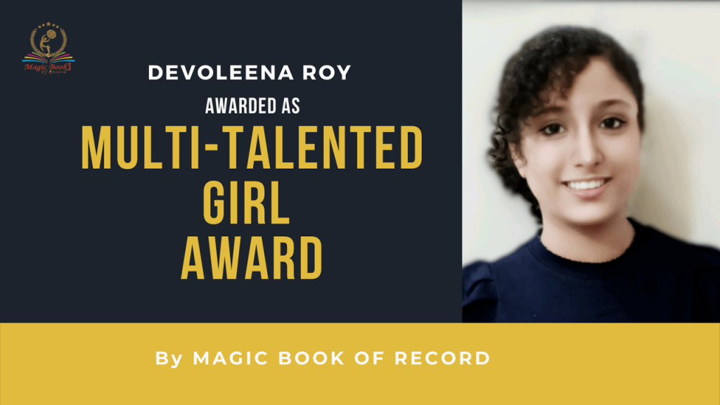 Devoleena Roy - Magic Book of Record