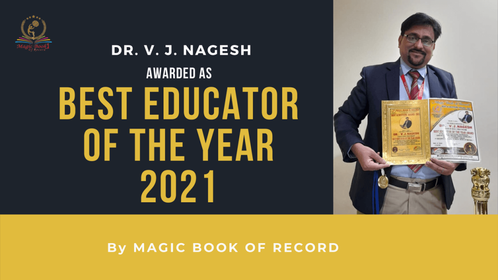 V J Nagesh Magic Book of Record