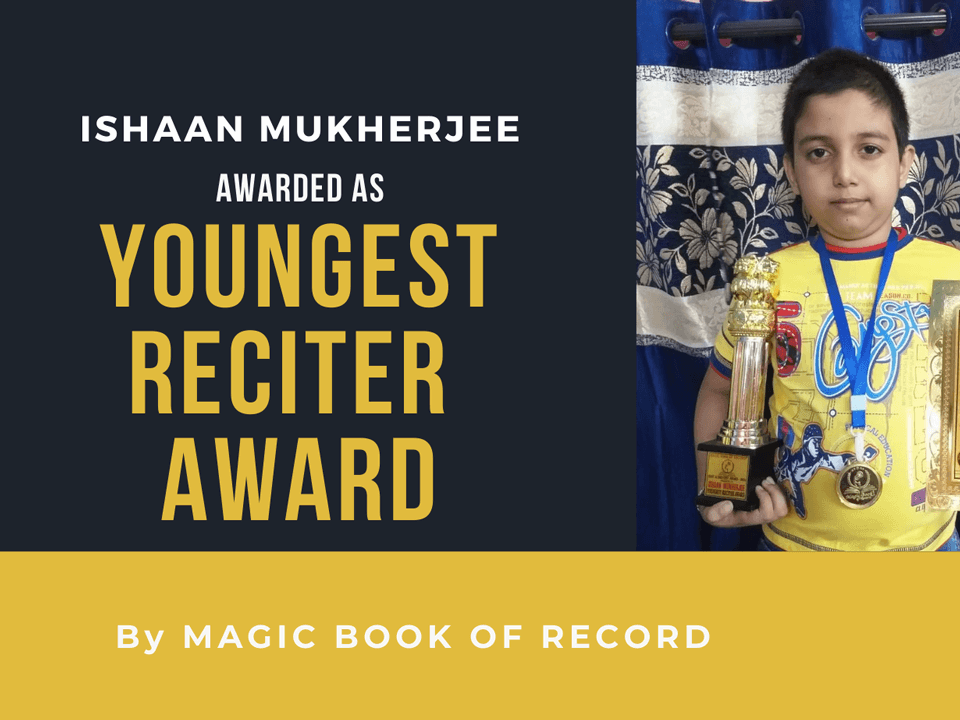 Ishaan Mukherjee - Magic Book of Records