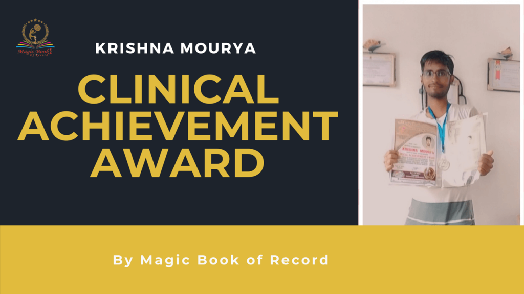 Krishna Mourya - Magic Book of Record