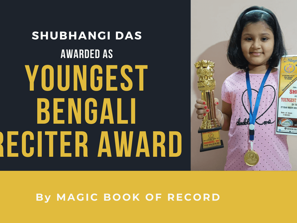 Shubhangi Das - Magic Book of Record