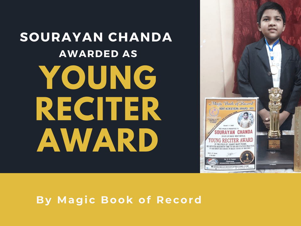 Sourayan CSourayan Chanda West Bengalhanda - Magic Book of Record
