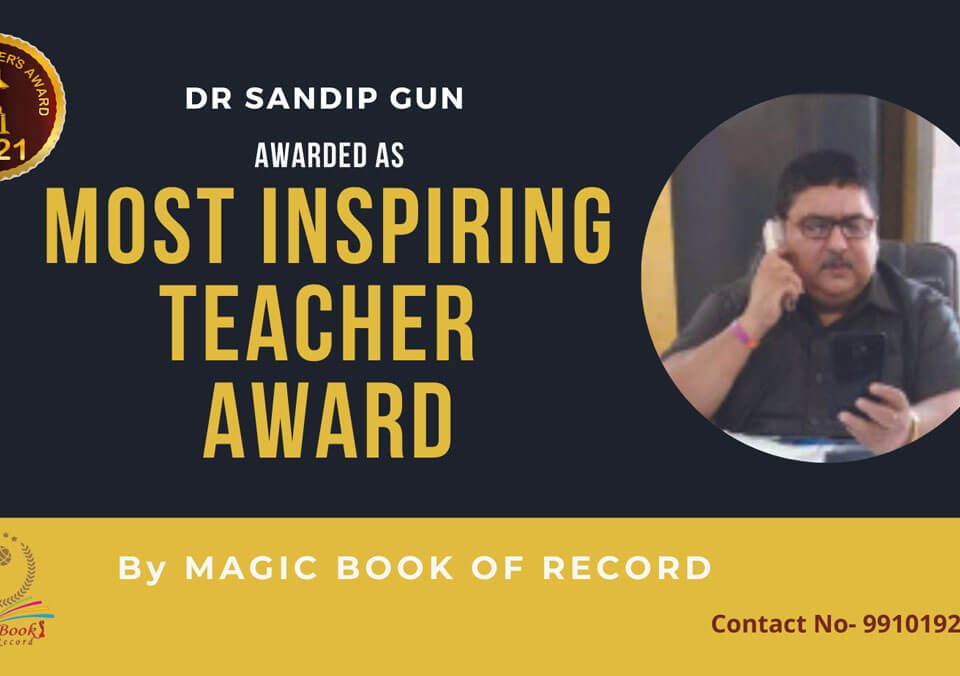 Dr Sandip Gun- West Bengal-Magic Book of Record