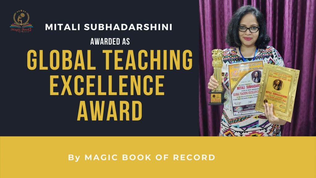 Mitali subhadarshini Magic Book of Record