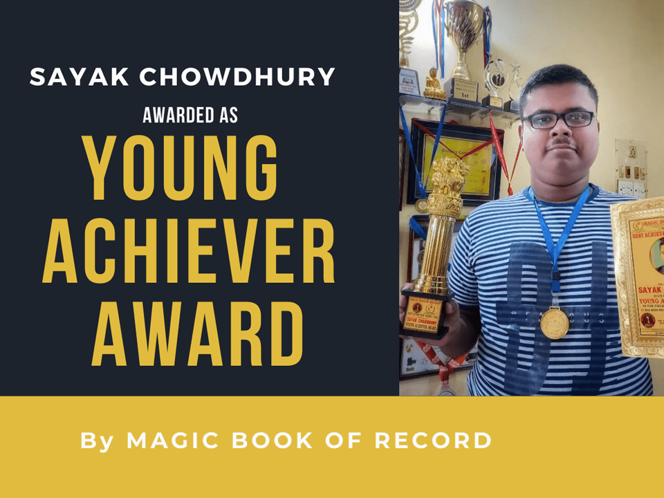 Sayak Chowdhury - Magic Book of Record