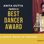 Anita Dutta-Dancer-West Bengal-Magic Book of Record
