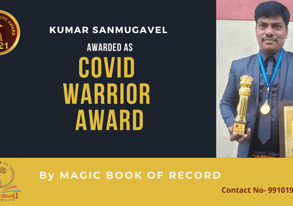 Kumar Sanmugavel-Tamil Nadu-Magic Book of Record