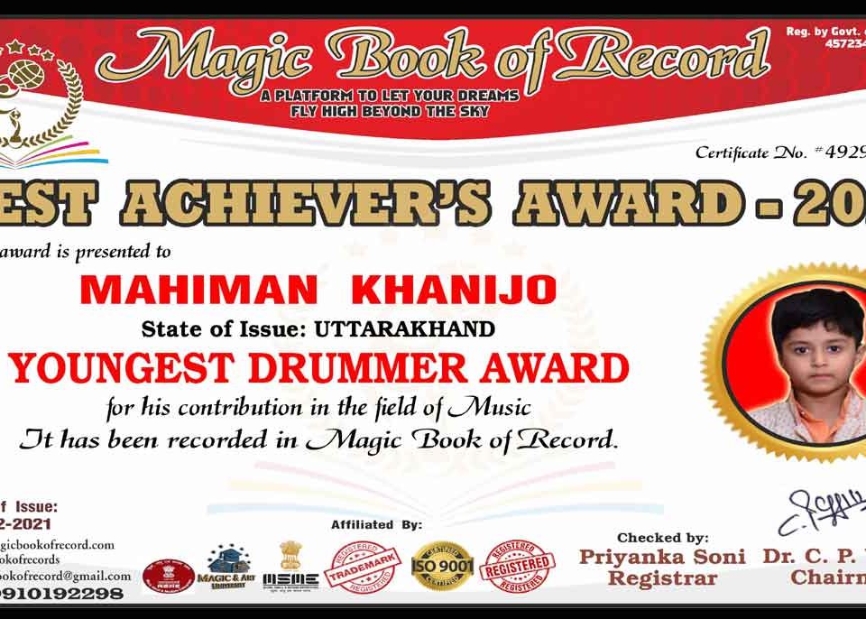 Mahiman Khanijo Drummer Uttarakhand