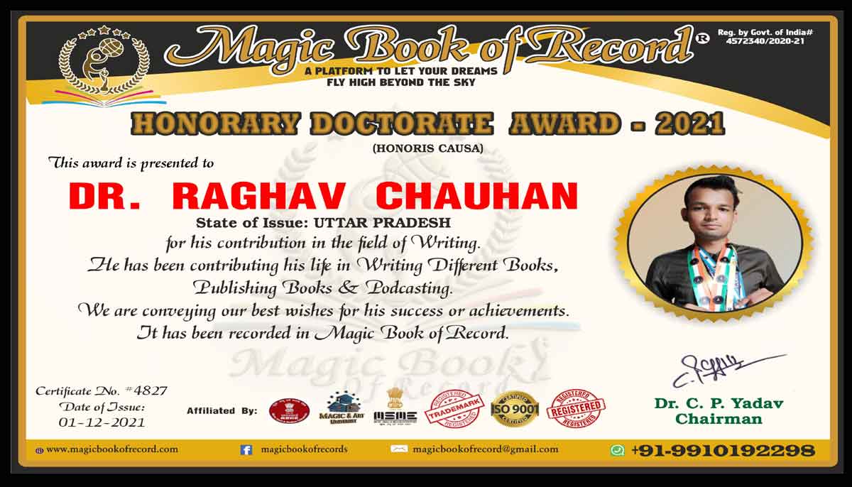 Raghav Chauhan Uttar Pradesh