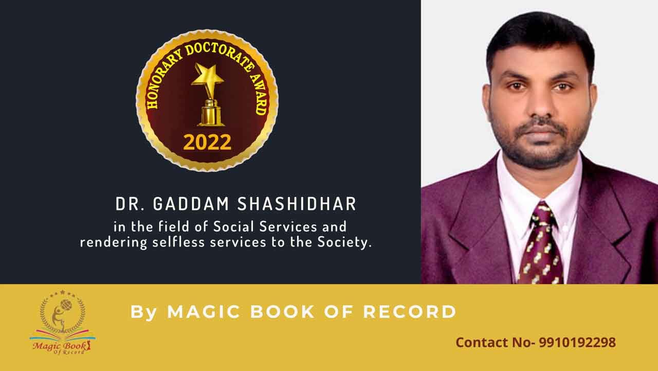 Gaddam Shashidhar Hyderabad