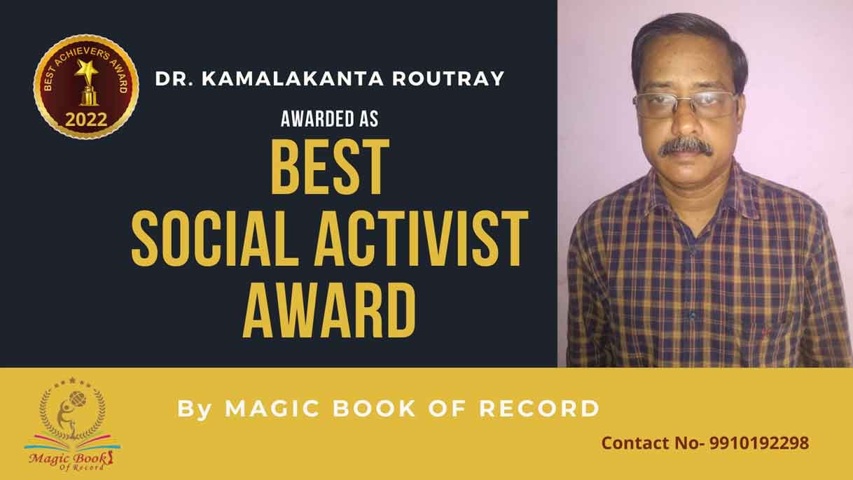 Kamalakanta Routray Social Activist Kendrapada