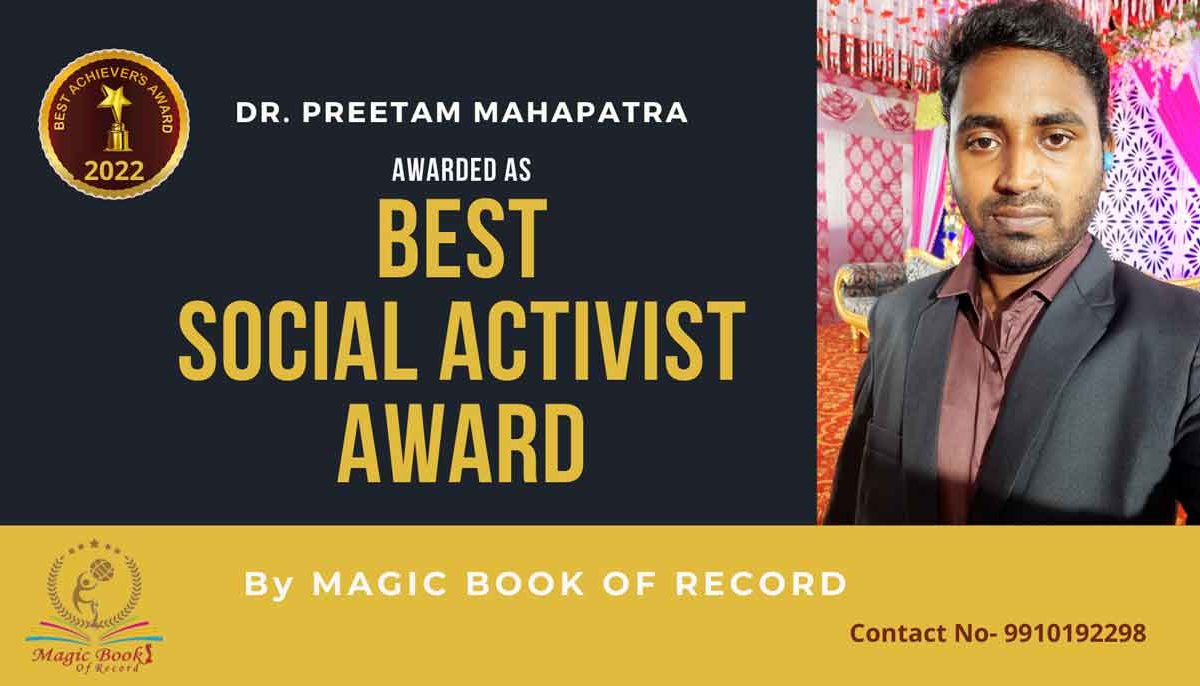 Preetam Mahapatra Social Activist Nayagarh