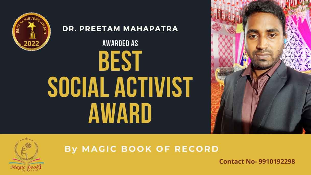 Preetam Mahapatra Social Activist Nayagarh