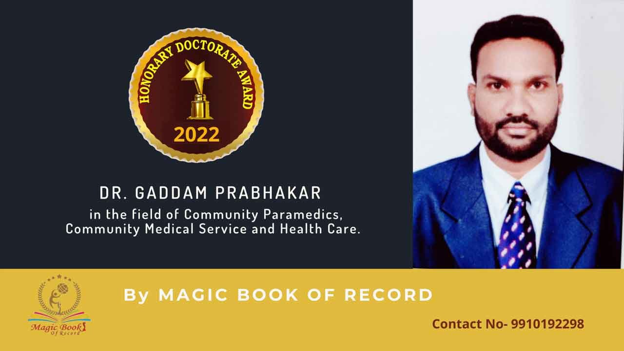 Gaddam Prabhakar Hyderabad