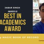 Jabar Singh Magic Book of Record