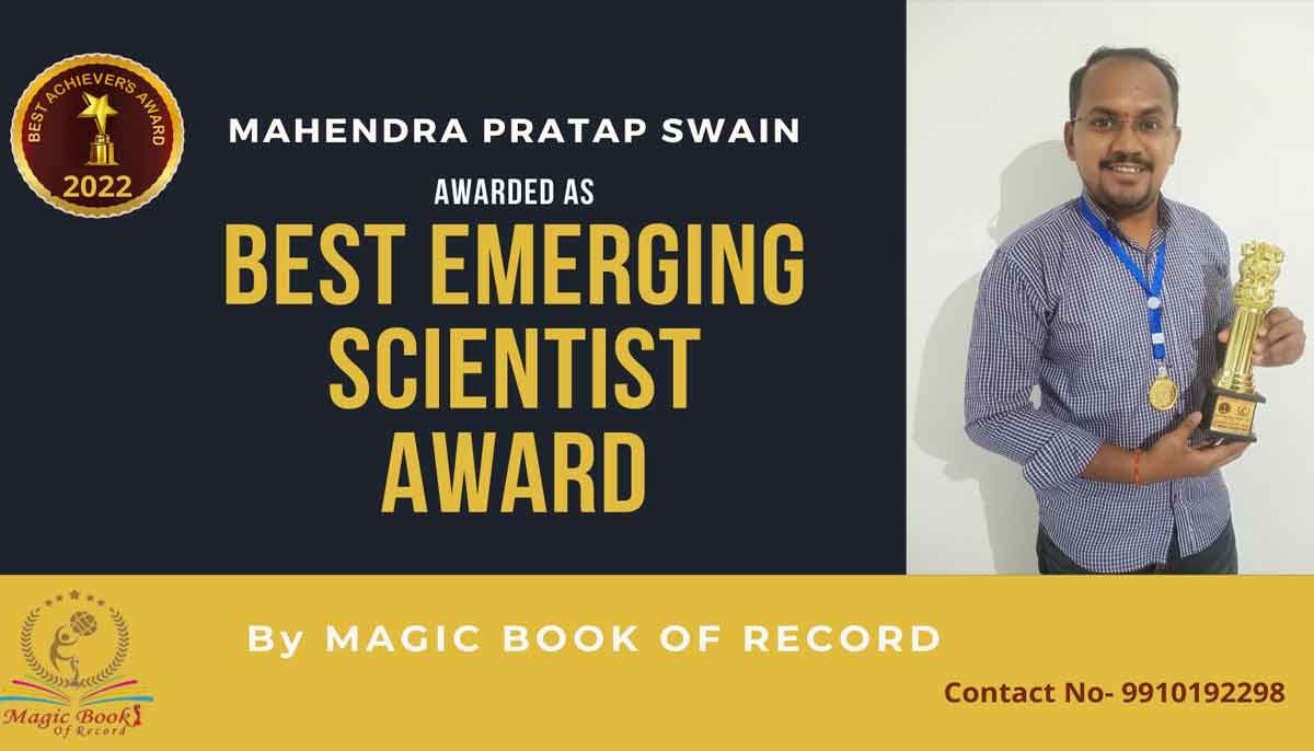 Best Scientist in Odisha