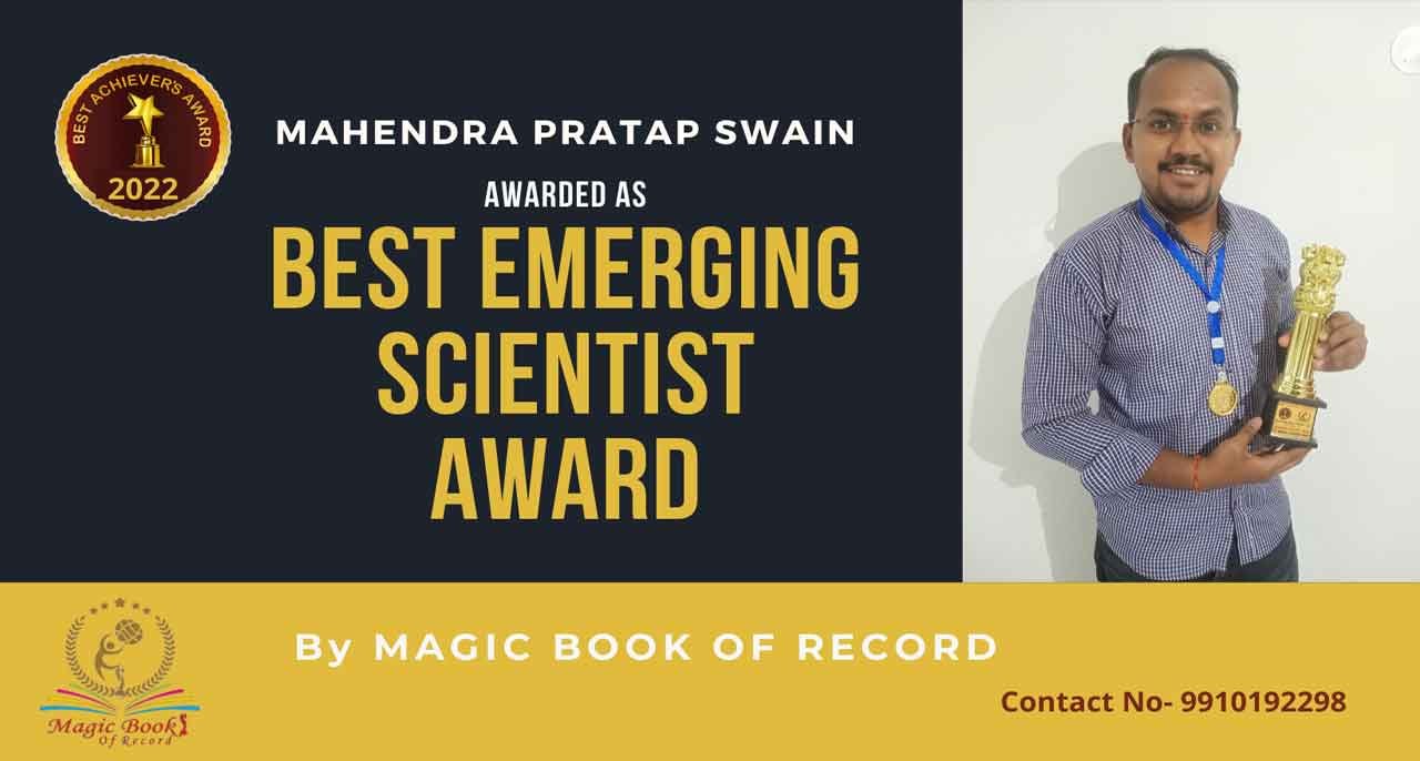 Best Scientist in Odisha