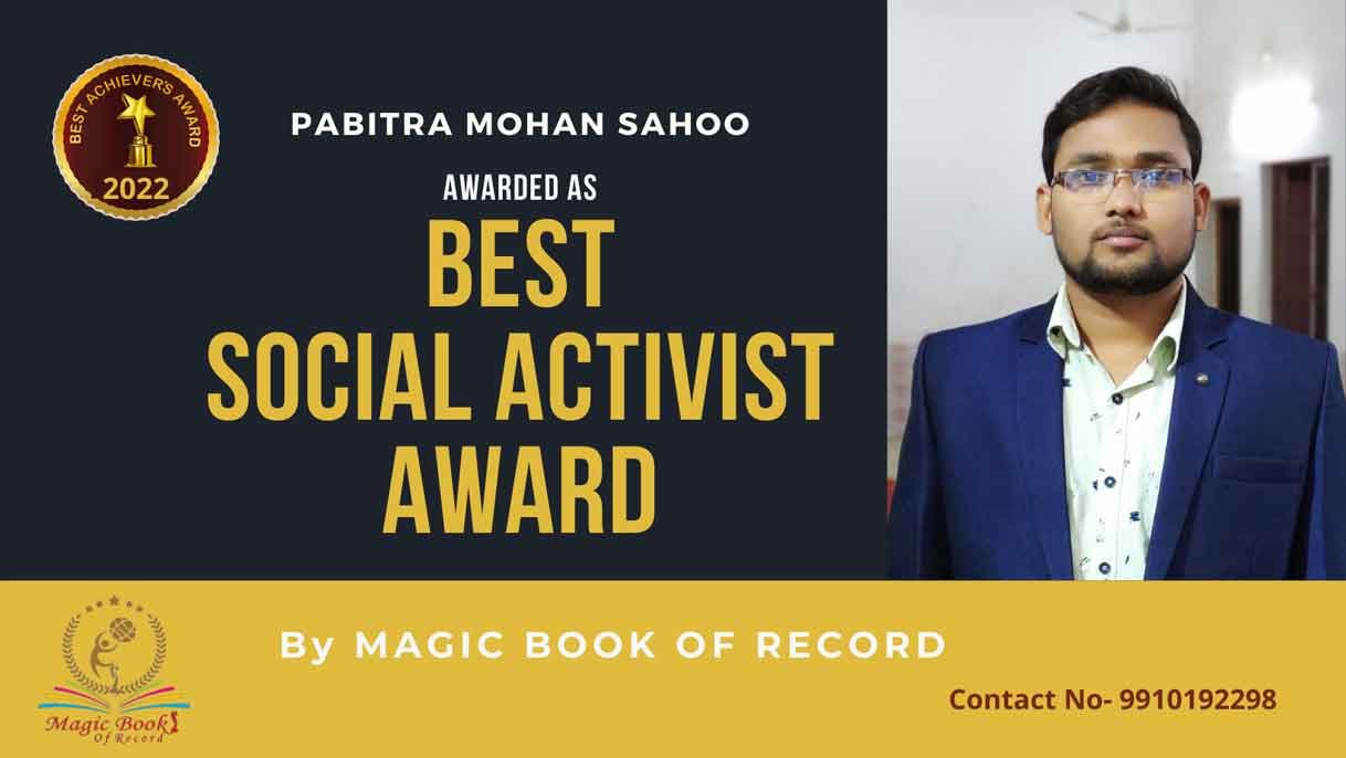 Pabitra Mohan Sahoo Social Activist Nayagarh