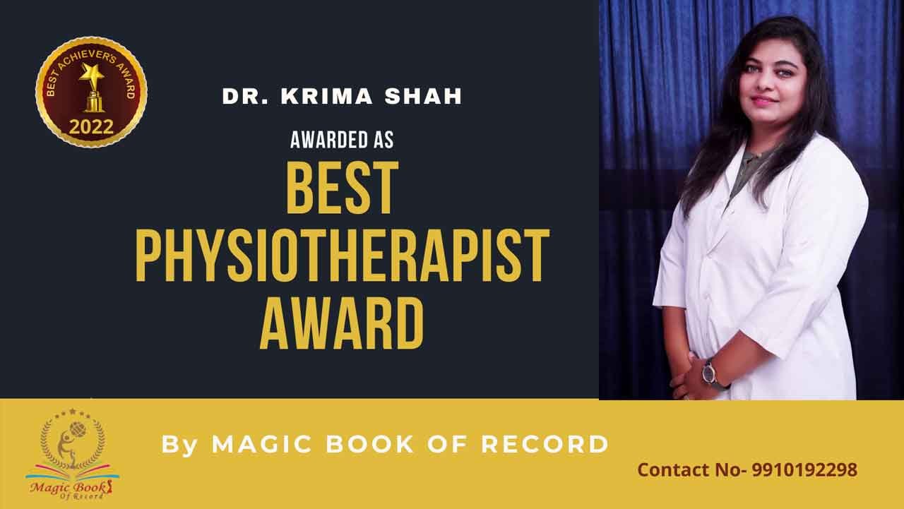 Dr Krima Shah Physiotherapist Gujarat