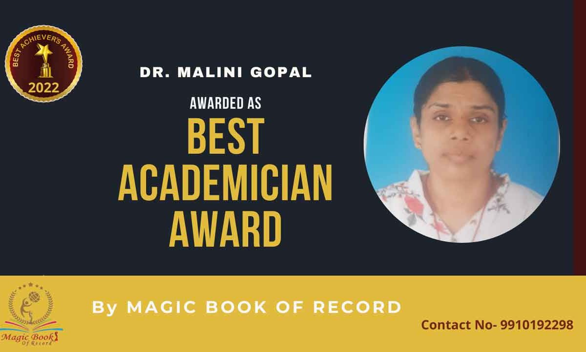 Dr Malini Gopal Tamil Nadu