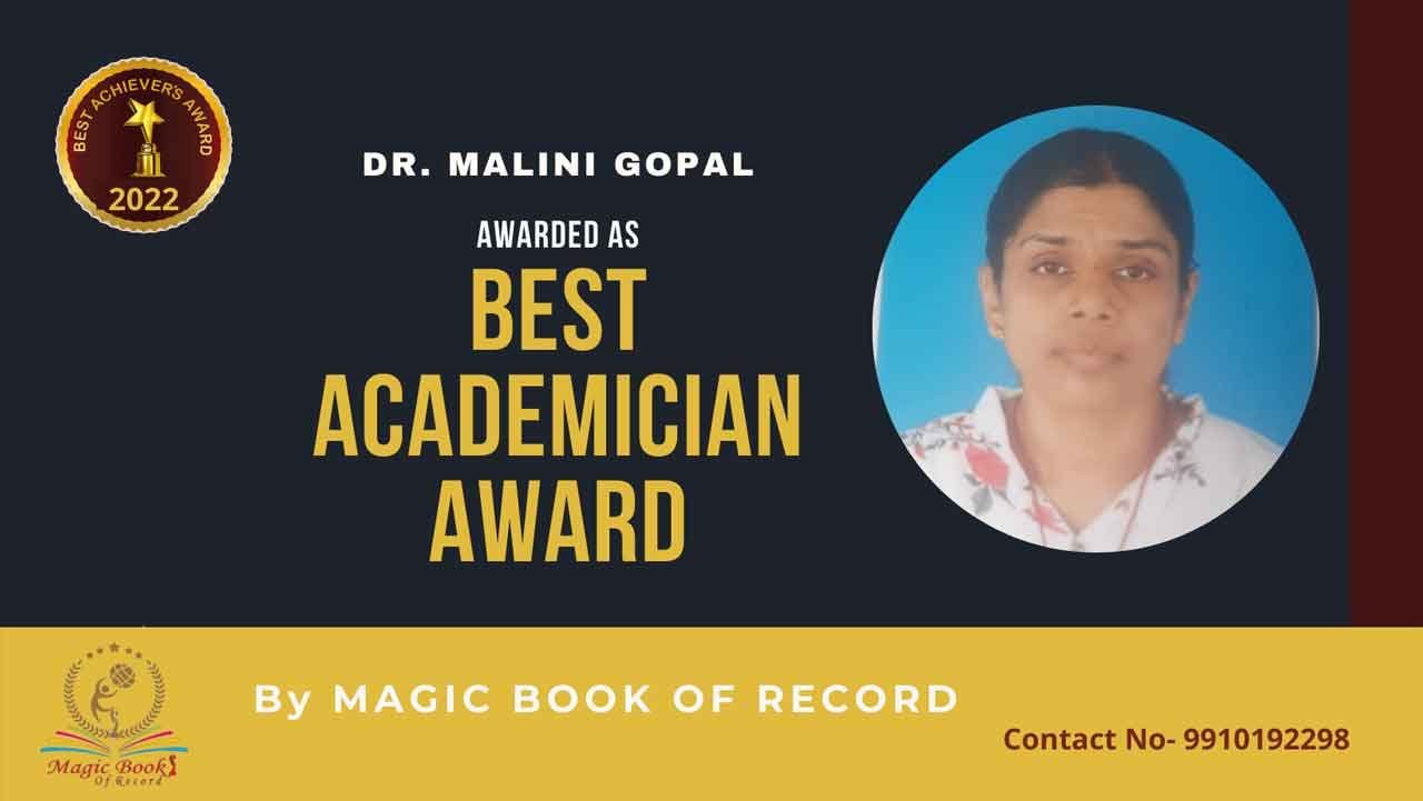 Dr Malini Gopal Tamil Nadu