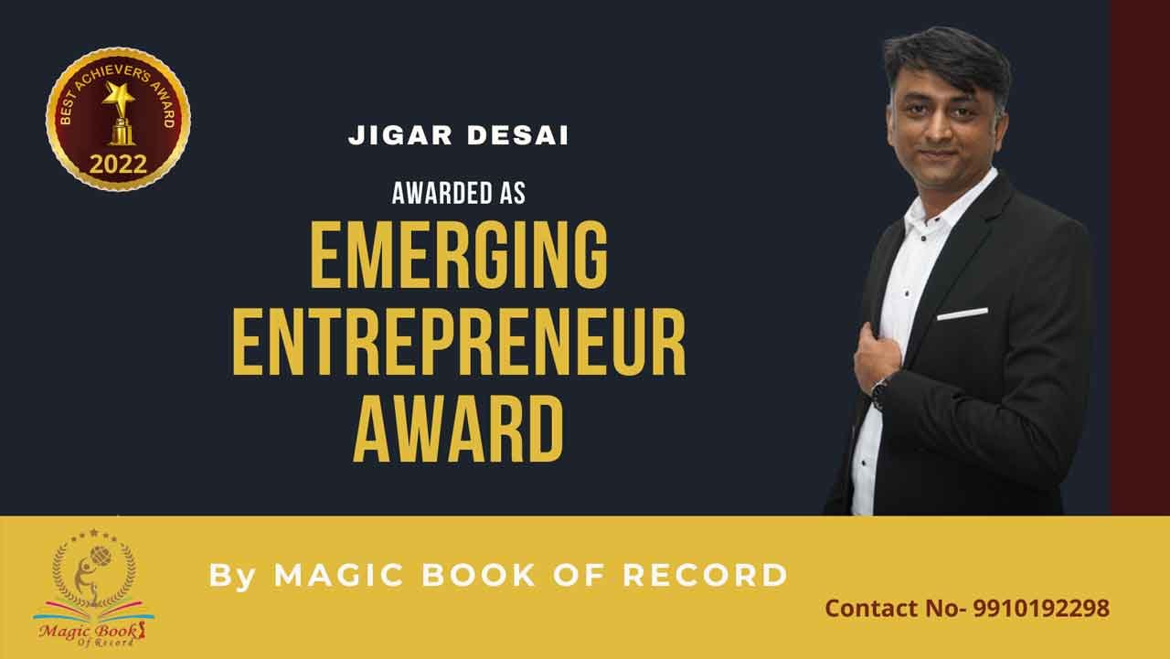 Jigar Desai Entrepreneur Gujarat