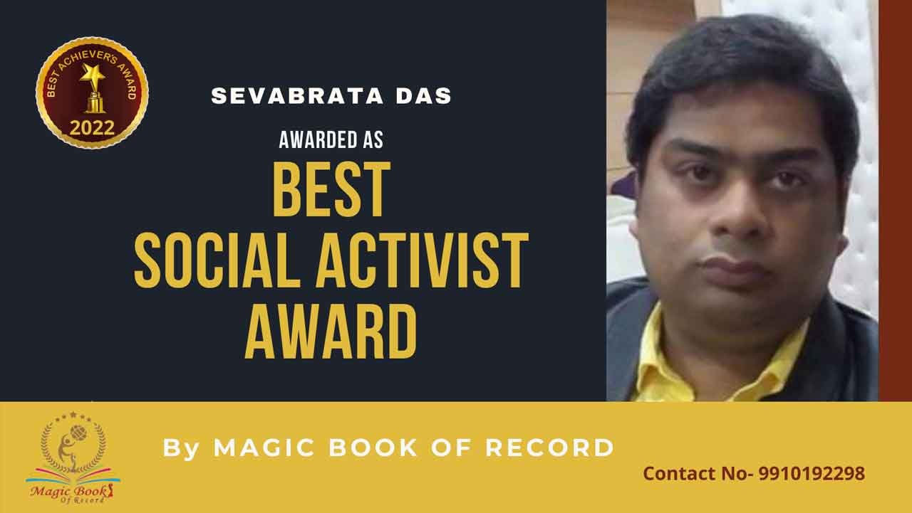 Sevabrata Das Social Activist Kolkata