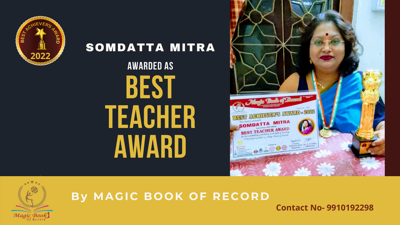 Somdatta Mitra Teacher Kolkata
