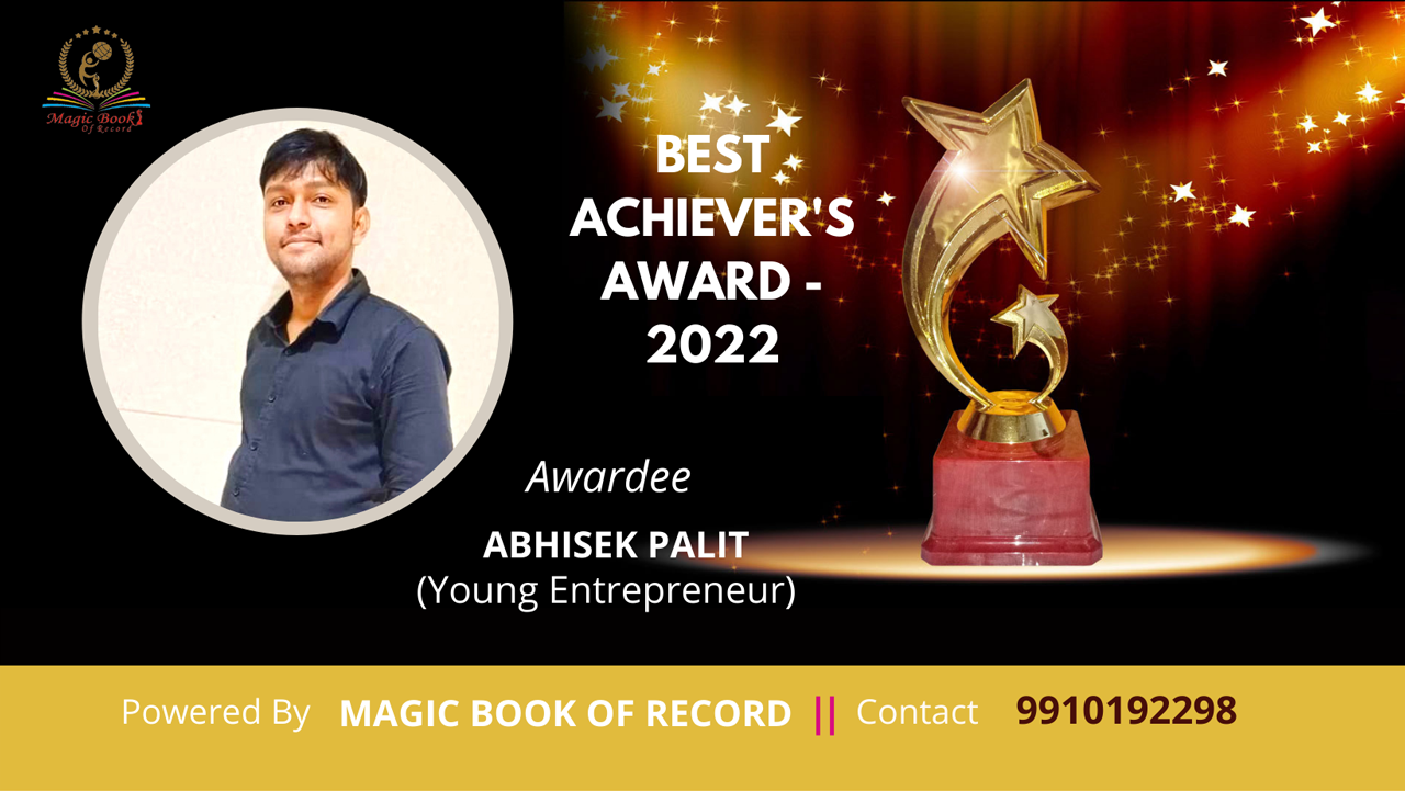 Abhisek Palit Entrepreneur West Bengal