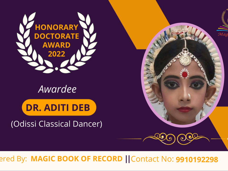 Aditi Deb Odissi Dancer