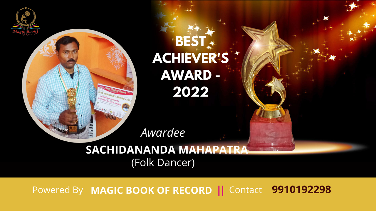 Sachidananda Mahapatra Folk Dancer Odisha