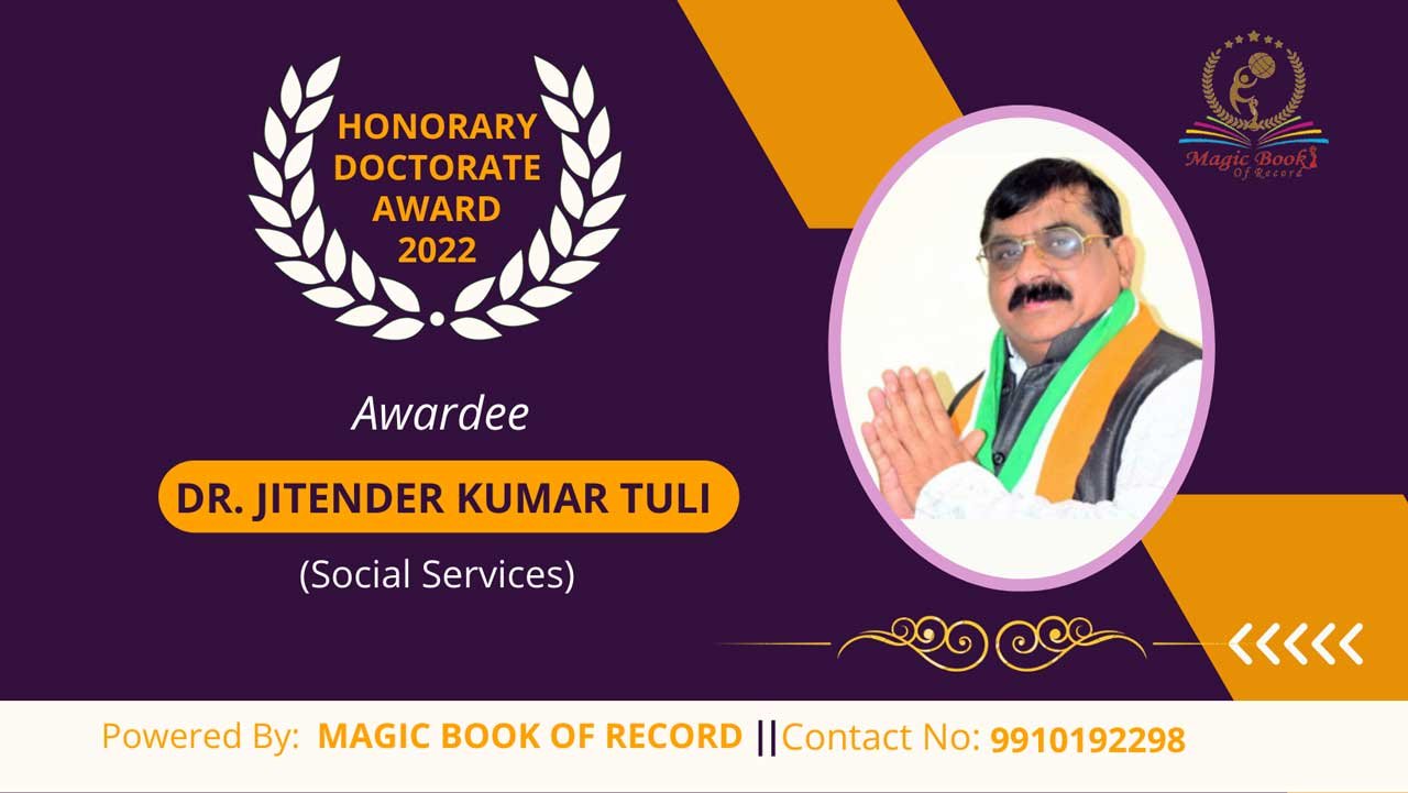 Jitender Kumar Tuli Delhi