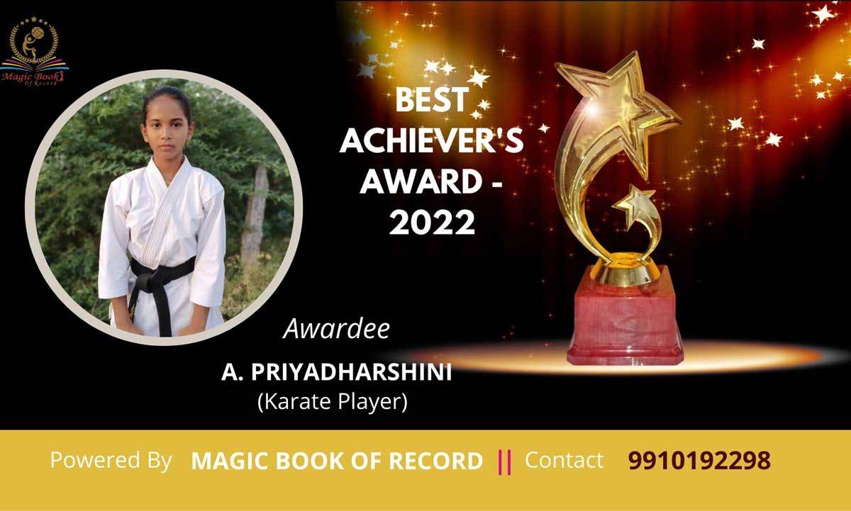 A Priyadharshini Karate Player