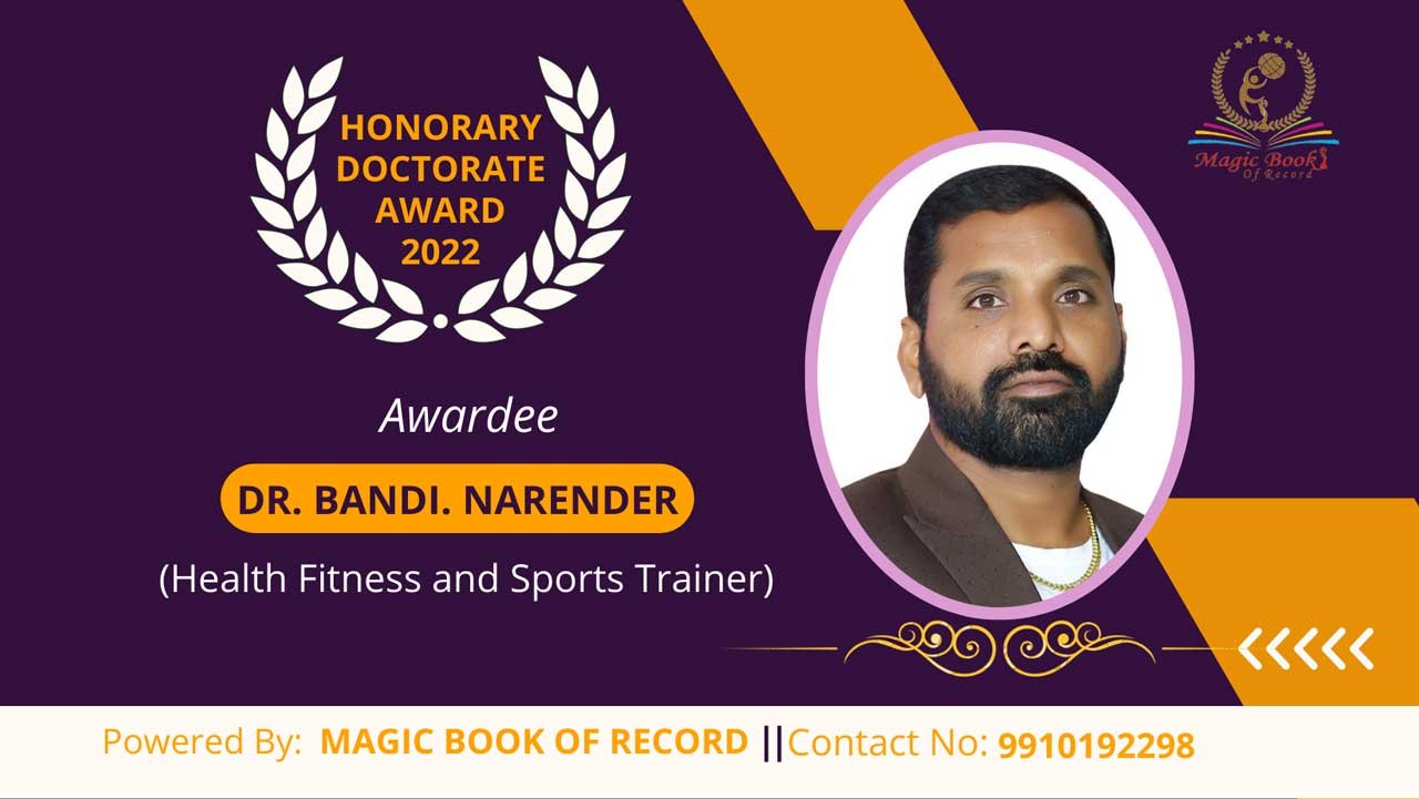 Bandi Narender Trainer Hyderabad