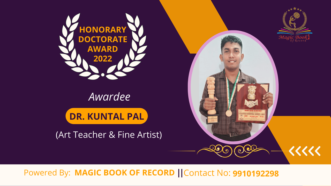 Artist Kuntal Pal Tripura