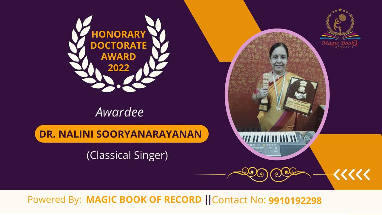 Nalini Sooryanarayanan Tamil Nadu