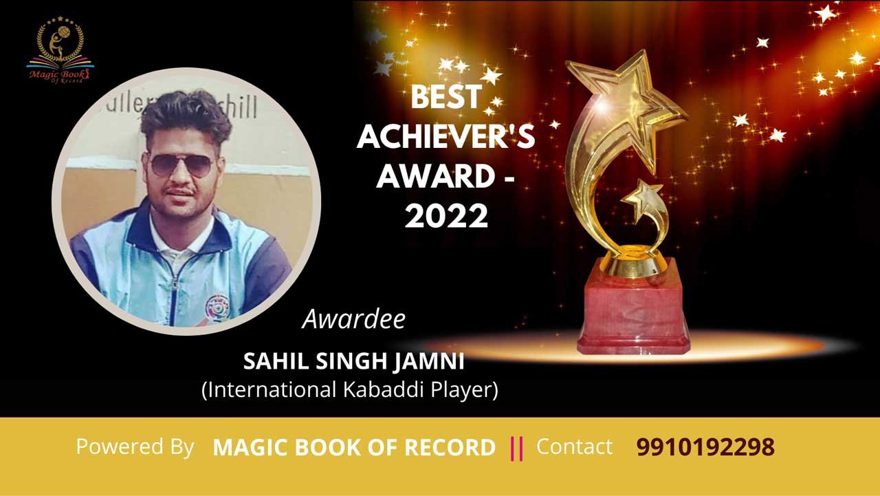 Kabaddi Player Sahil Singh