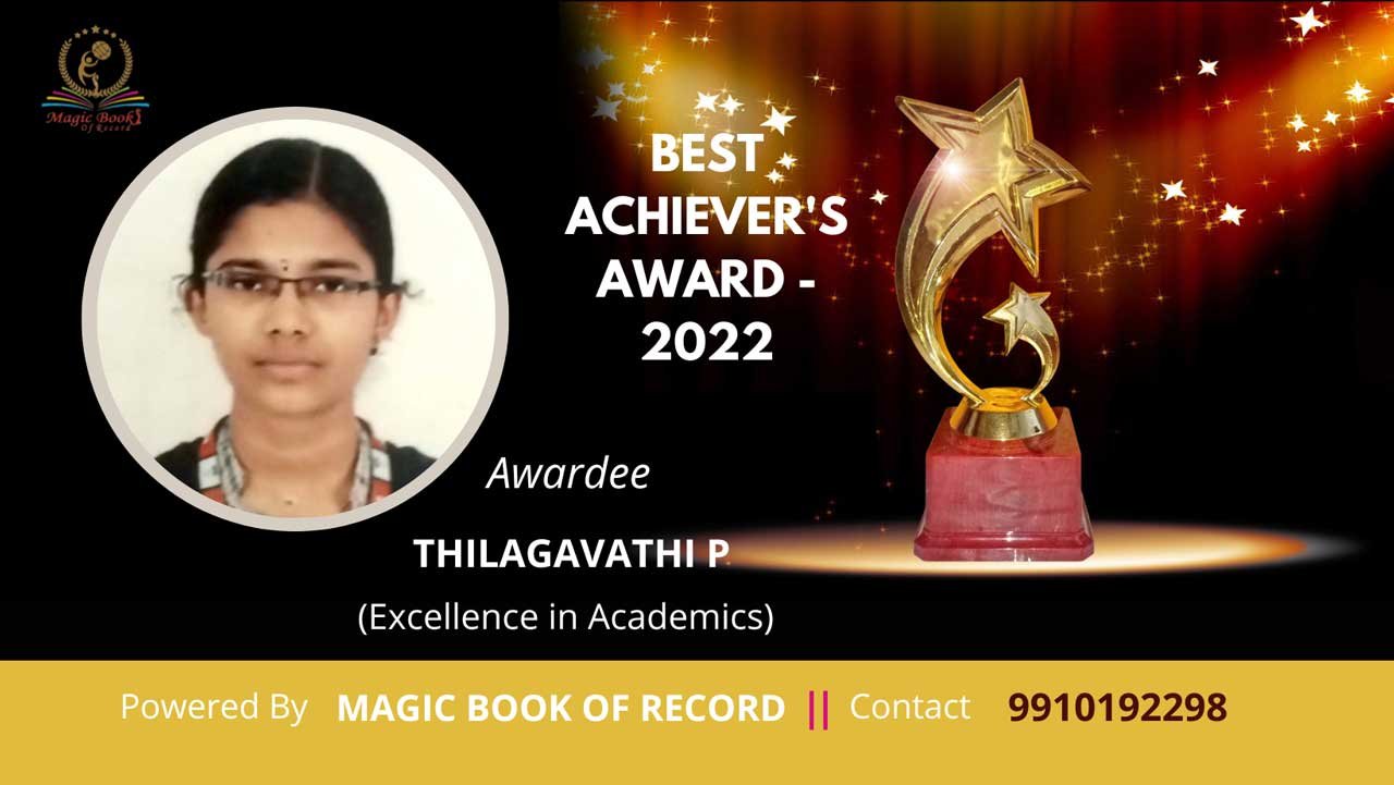 Thilagavathi P Tamil Nadu