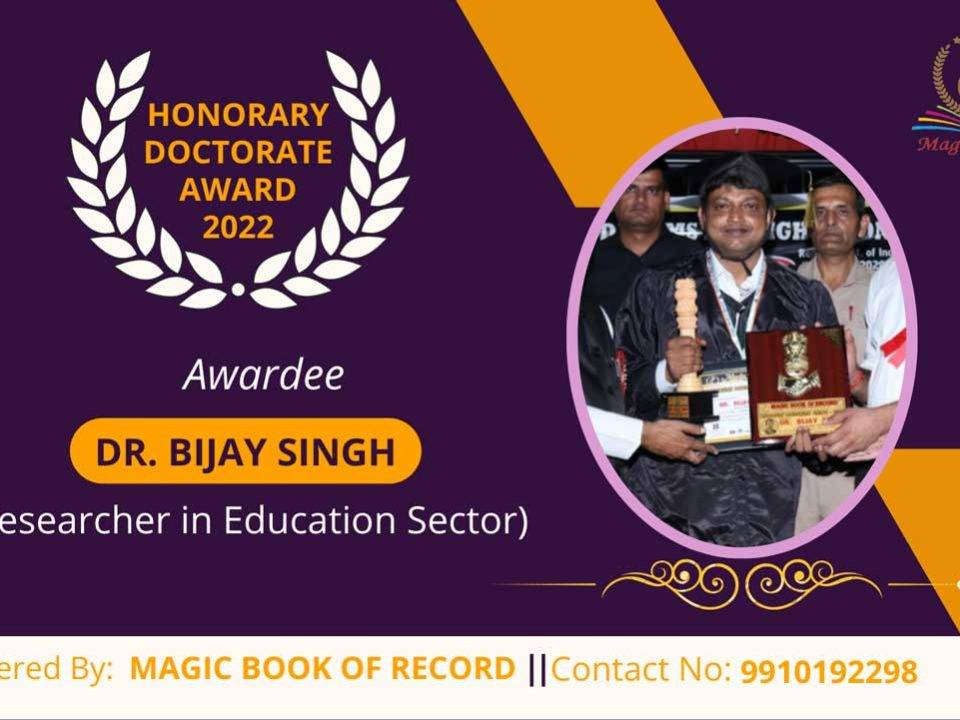 Dr Bijay Singh New Delhi
