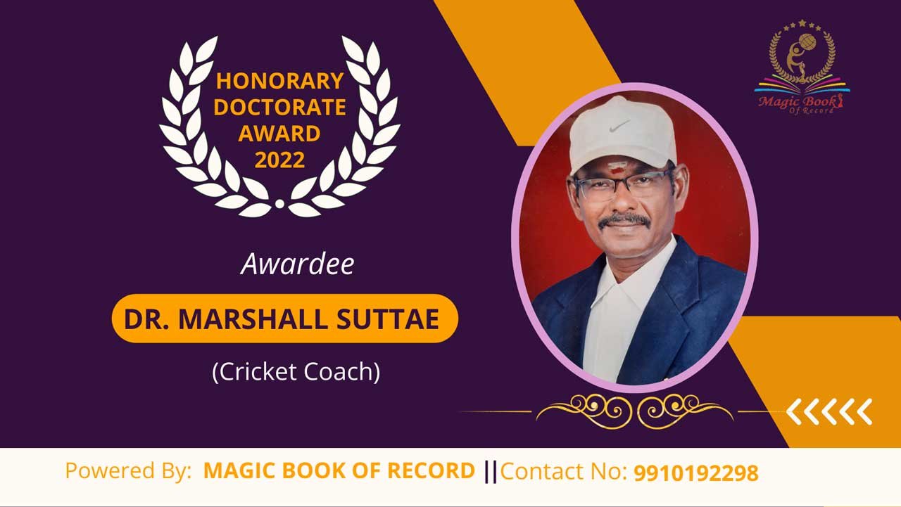 Marshall Suttae Cricket Coach