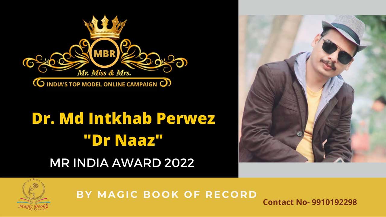 Mr India Md Intkhab Perwez