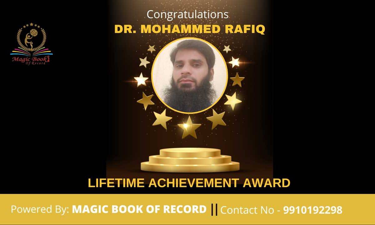 Dr. Mohammed Rafiq Karnataka