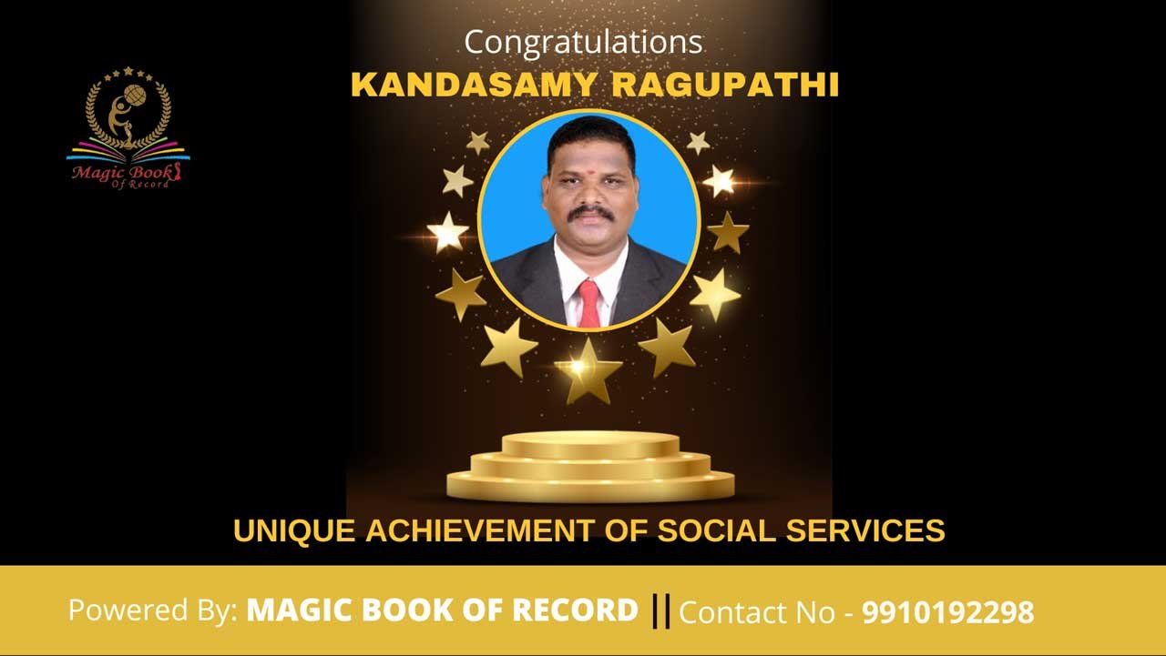 Kandasamy Ragupathi Tamil Nadu
