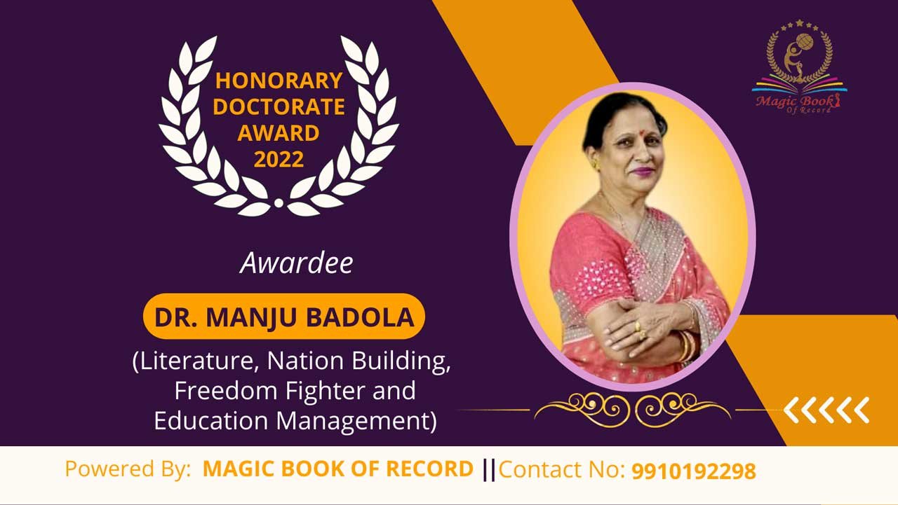 Dr Manju Badola Uttarakhand