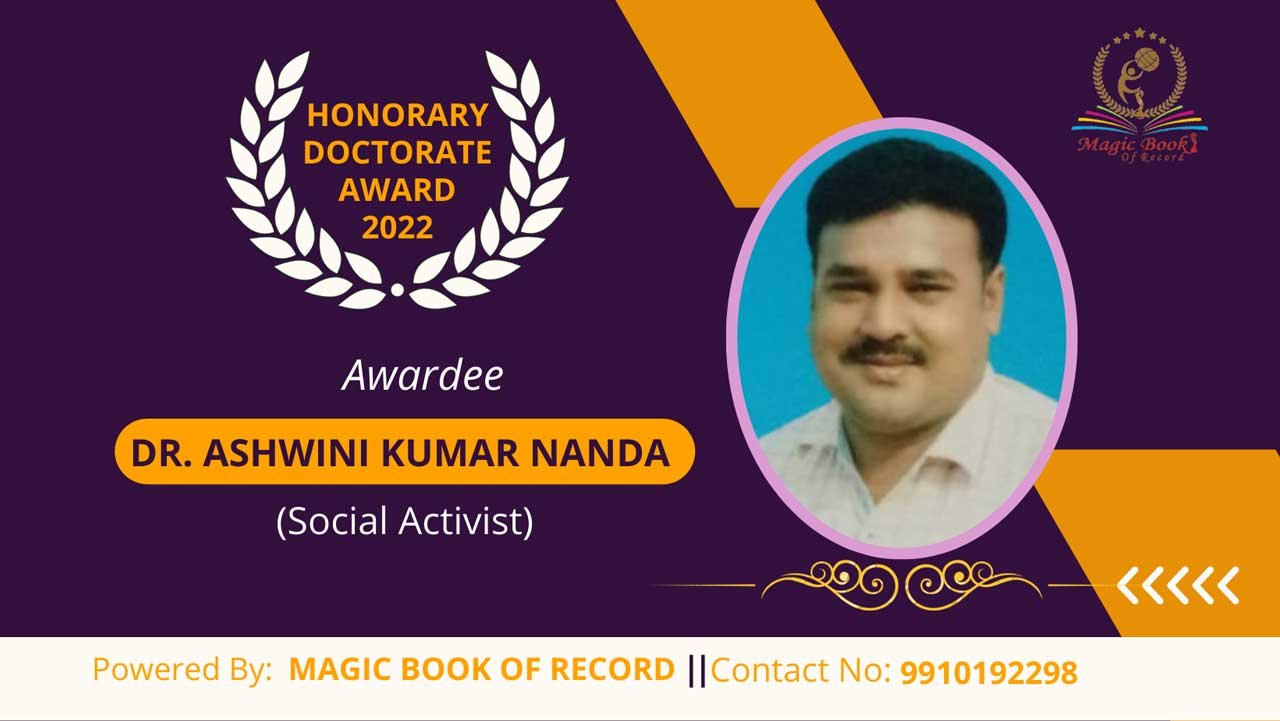 Dr. Ashwini Kumar Nanda Odisha